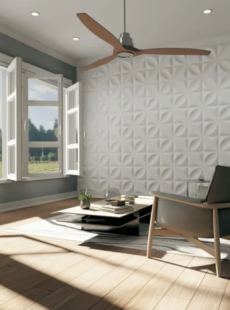 revestimientos de pared con relieve