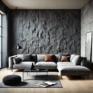 salon-con-revestimiento de pared efecto piedra-1